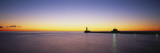 Silhouette of a Lighthouse, Duluth, Minnesota, USA Wall Decal by Panoramic Images 