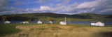 Houses along a Lake, Lake Rangeley, New England, Maine, USA Wall Decal by Panoramic Images 