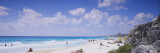 Tourist on the Beach, Cancun, Mexico Vinilos decorativos por Panoramic Images