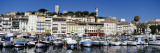 Boats Moored at a Harbor, Cannes, French Riviera, France Wall Decal by Panoramic Images 