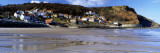 Town at the Waterfront, Runswick Bay, North Yorkshire, England, United Kingdom Wall Decal by Panoramic Images 