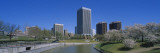 Skyscrapers near a Canal, Brown's Island, Richmond, Virginia, USA Wall Decal by Panoramic Images 