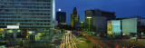 Traffic Moving on a Road, Berlin, Germany Wall Decal by Panoramic Images 