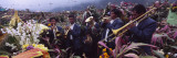 Musicians Celebrating All Saint's Day by Playing Trumpet, Zunil, Guatemala Wall Decal by Panoramic Images 