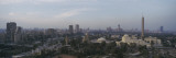 Cairo Tower on Right, Gezira Island, Cairo, Egypt Autocollant mural par Panoramic Images 