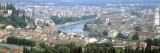 High Angle View of a City, Verona, Veneto, Italy Wall Decal by Panoramic Images 