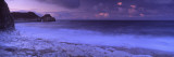 Sea at Dusk, Thornwick Bay, Yorkshire, England, United Kingdom Wall Decal by Panoramic Images 