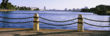 Lake in a City, Lake Merritt, Oakland, California, USA Wall Decal by Panoramic Images 