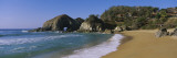 Rock Formations on the Beach, Zipolite Beach, Puerto Angel, Oaxaca, Mexico Autocollant mural par Panoramic Images 