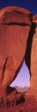 Natural Arch at a Desert, Teardrop Arch, Monument Valley Tribal Park, Monument Valley, Utah, USA wandtattoos von Panoramic Images 