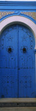 Closed Door of a House, Medina, Sousse, Tunisia Wall Decal by Panoramic Images 