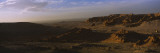 Cliffs in a Desert, Flaming Cliffs, Gobi Desert, Independent Mongolia Wall Decal by Panoramic Images 