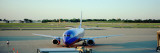 Airplane at the Airport, Midway Airport, Chicago, Illinois, USA Wall Decal by Panoramic Images 