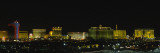 Las Vegas Lit Up at Night, Nevada, USA Wall Decal by Panoramic Images 