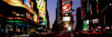 Traffic on a Road, Times Square, New York, USA Wall Decal by Panoramic Images 