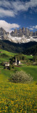 Church on the Rolling Landscape, Amalfi, Amalfi Coast, Salerno, Campania, Italy Wall Decal by Panoramic Images 