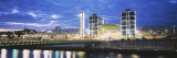 Reflection of Buildings in Water, Spree River, Central Station, Berlin, Germany Wall Decal by Panoramic Images 
