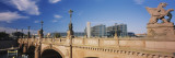 Statue on Moltke Bridge, Central Station, Berlin, Germany Wall Decal by Panoramic Images 