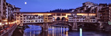 Bridge across Arno River, Ponte Vecchio, Florence, Tuscany, Italy Wall Decal by Panoramic Images 