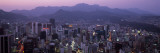 Aerial View of Central Business District, Seoul, South Korea Wall Decal by Panoramic Images 
