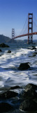 Golden Gate Bridge, Baker Beach, San Francisco, California, USA Wall Decal by Panoramic Images 