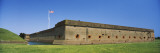 American Flag on a Fort, Fort Pulaski National Monument, Savannah, Georgia, USA Wall Decal by Panoramic Images 