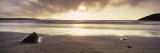 Sunset over the Sea, Whitesand Bay, Pembrokeshire, Wales Wall Decal by Panoramic Images 