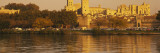 Reflection of a Palace in Water, Palais Des Papes, Avignon, Provence, France Wall Decal by Panoramic Images 