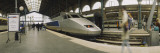 Bullet Train at a Railroad Station, Paris, France Vinilos decorativos por Panoramic Images Bullet Train at a Railroad Station, Paris, France Vinilos decorativos por Panoramic Images