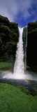 Waterfall in the Forest, Kvernufoss, Iceland Vinilos decorativos por Panoramic Images Waterfall in the Forest, Kvernufoss, Iceland Vinilos decorativos por Panoramic Images