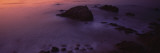 Rocks in the Sea at Dusk, Leo Carillo State Park, Malibu, California, USA Wall Decal by Panoramic Images 