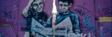 Graffiti on a Wall, Berlin Wall, Berlin, Germany Wall Decal by Panoramic Images 