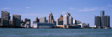 Buildings at the Waterfront, Detroit, Wayne County, Michigan, USA Wall Decal by  Panoramic Images