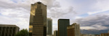 Buildings in a City with Mountains in the Background, Tucson, Arizona, USA Wall Decal by  Panoramic Images