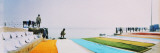 Clothes Drying at the Riverbank, Ganges River, Varanasi, Uttar Pradesh, India Wall Decal by Panoramic Images 