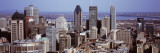 Aerial View of Buildings in a City, Montreal, Quebec, Canada Wall Decal by Panoramic Images 