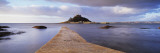 Jetty over the Sea, St. Michael's Mount, Marazion, Cornwall, England Wall Decal by Panoramic Images 