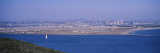 High Angle View of a Coastline, Coronado, San Diego, San Diego Bay, San Diego County Wall Decal by Panoramic Images