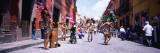 Aztec Street Dancers Dancing on the Street, San Miguel de Allende, Guanajuato, Mexico Wall Decal by Panoramic Images 