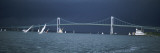 Storm Approaches Sailboats, Rose Island Lighthouse, Narragansett Bay, Newport, Rhode Island Wall Decal by Panoramic Images 