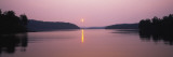Reflection of Sun in a Lake, Lake Chatuge, Western Mountains, North Carolina, USA Wall Decal by Panoramic Images 