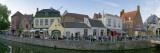 Buildings at the Waterfront, Bruges, West Flanders, Belgium Wall Decal by Panoramic Images 