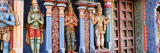 Statues of Hindu Gods Carved in a Temple, Tiruchirapalli, Tamil Nadu, India Wall Decal by Panoramic Images 