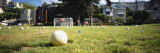 Soccer Balls in a Soccer Field, San Francisco, California, USA Wall Decal by Panoramic Images 