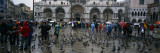Tourists at a Town Square, St. Mark's Square, Venice, Veneto, Italy Wall Decal by Panoramic Images 