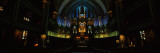 Interiors of a Church, Notre Dame Basilica, Place D'Armes, Montreal, Quebec, Canada Wall Decal by Panoramic Images 