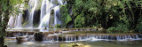 Waterfall in a Forest, Cuisance Waterfall, Jura, Franche-Comte, France Autocollant mural par Panoramic Images 