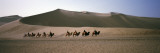Tourists Riding Camels in a Desert, Dunhuang, Jiuquan, Gansu Province, China Vinilos decorativos por Panoramic Images Tourists Riding Camels in a Desert, Dunhuang, Jiuquan, Gansu Province, China Vinilos decorativos por Panoramic Images