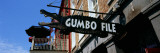 Signboard Outside of Restaurant, Gumbo File Restaurant, French Market, New Orleans, Louisiana Vinilos decorativos por Panoramic Images Signboard Outside of Restaurant, Gumbo File Restaurant, French Market, New Orleans, Louisiana Vinilos decorativos por Panoramic Images