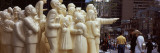 The Illuminated Crowd Sculpture in Downtown, Montreal, Quebec, Canada Wall Decal by  Panoramic Images